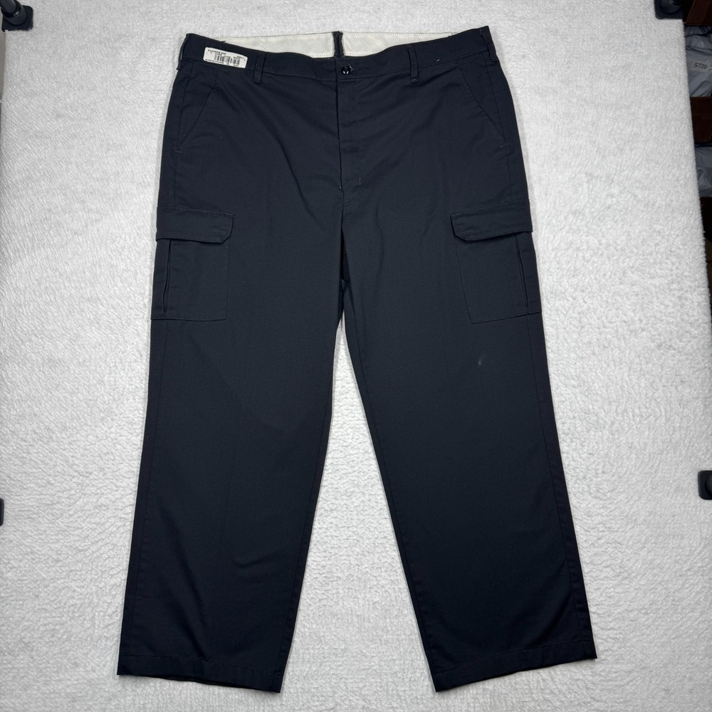 Red Kap PT88BKC Cargo Work Pants Black Uniform Men's Size 42x30